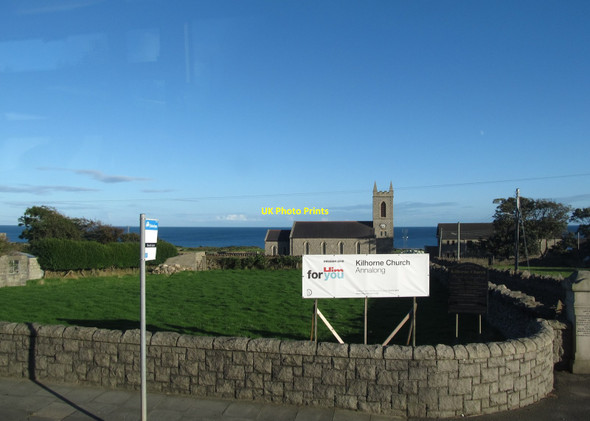 Photo 6"x4" Mission banner at Kilhorne Church (CoI), Annalong Annalong c2015