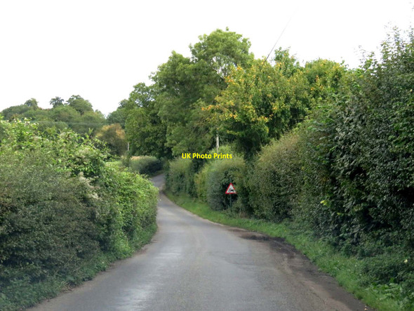 Photo 6"x4" Hurley Lane to the A404 Applehouse Hill c2015 P1