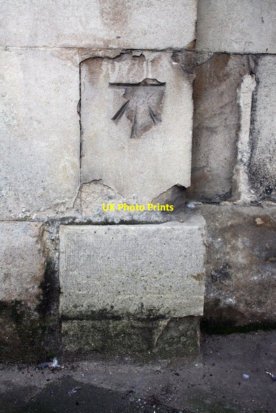 Photo 6"x4" Benchmark on #3 St Mary's Place Stamford\/TF0207 c2015