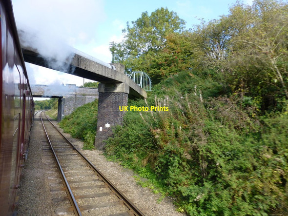 Photo 6"x4" Aqueduct crosses the Great Central Railway Swithland c2015