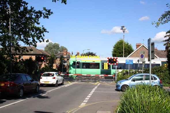 Photo 6"x4" Level crossing on Horsham Road Crawley\/TQ2736 c2015