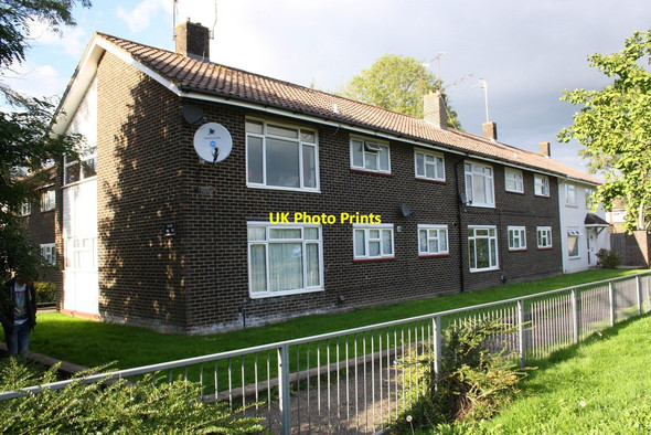 Photo 6"x4" Flats at junction of Brighton Road and Southgate Avenue Crawley\/TQ2736 c2015