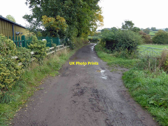 Photo 6"x4" Back Lane Clayton West Park Mill\/SE2511 c2015