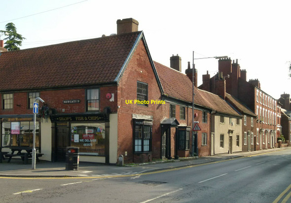 Photo 6"x4" Park Street at Newgate Street Worksop c2015