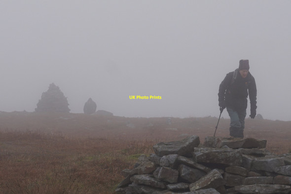 Photo 6"x4" Cairns on Cross Fell Cross Fell c2015 P1