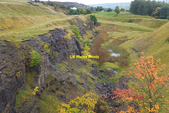 Photo 6"x4" Ashes Quarry, Stanhope (2) Stanhope\/NY9939 c2015