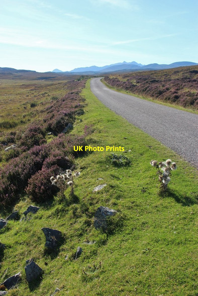 Photo 6"x4" Minor road from the small communities of Skerray Modsarie c2015