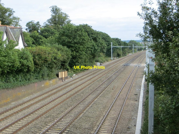 Photo 6"x4" Railway by the Gables Cholsey c2015