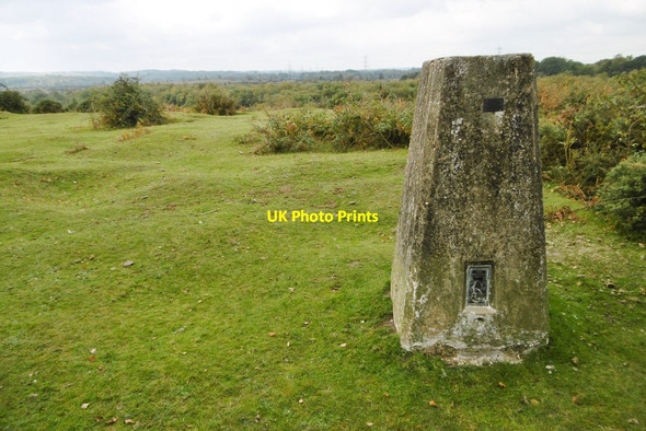 Photo 6"x4" West Wellow Common, trig point Canada\/SU2817 c2015