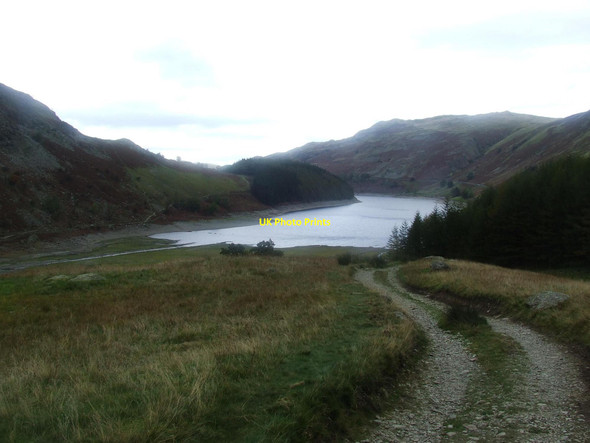 Photo 6"x4" Track from Gatescarth Pass to Mardale Head Harter Fell\/NY4609 c2010