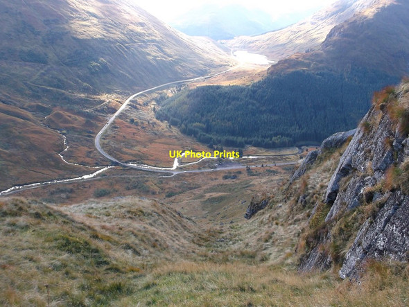 Photo 6"x4" Path on Stob Coire Creagach Kinglas Water\/NN2309 c2015