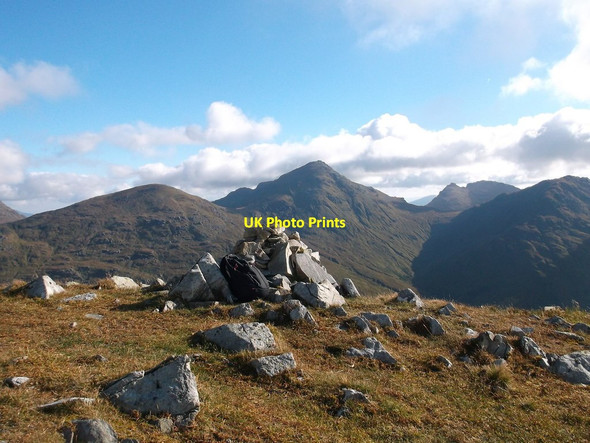Photo 6"x4" Summit of Stob Coire Creagach Kinglas Water\/NN2309 c2015