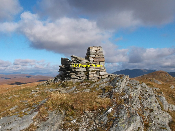 Photo 6"x4" Summit of Binnein an Fhidhleir Cairndow c2015