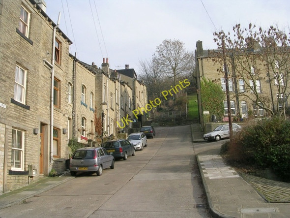 Photo 6"x4" Cliffe Street - School Street Hebden Bridge c2009