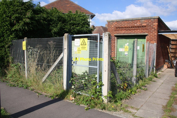 Photo 6"x4" Electricity substation, Broadway Loughborough c2015
