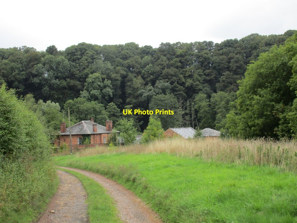 Photo 6"x4" View down to Durbridge Mill Farm Poolhill c2015
