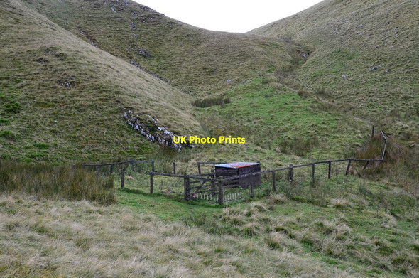 Photo 6"x4" Sheep pen, Manor Head Craigierig c2015