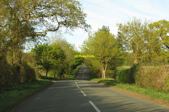 Photo 6"x4" The B4437 to Wootton Fawler\/SP3717 c2015 P1