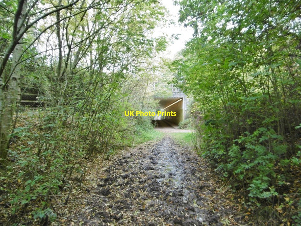 Photo 6"x4" Calmore, subway Totton c2015