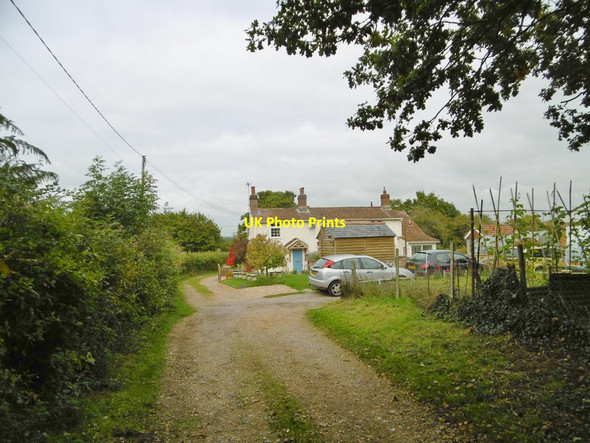 Photo 6"x4" Calmore, Woodbine Cottages Totton c2015
