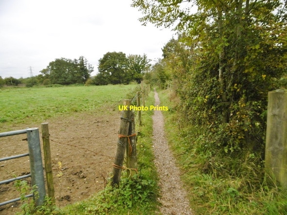 Photo 6"x4" Testwood, footpath Totton c2015