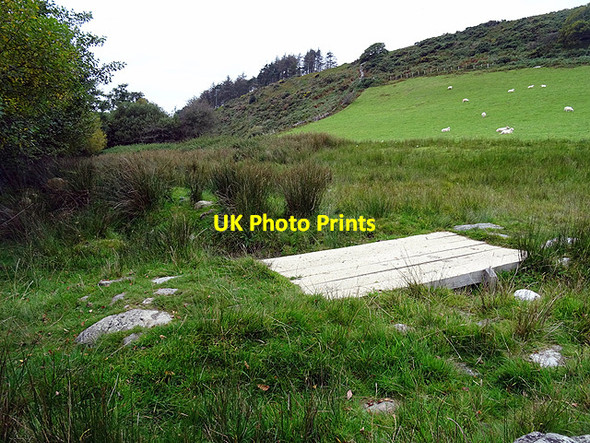 Photo 6"x4" Footbridge on the Wales Coastal path Bwlch\/SH5705 c2015