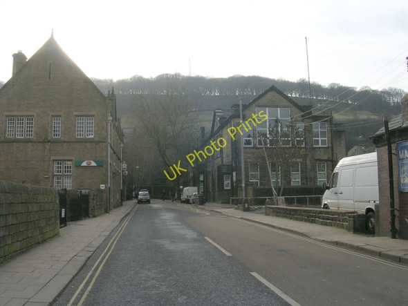 Photo 6"x4" Holme Street - New Road Hebden Bridge c2009