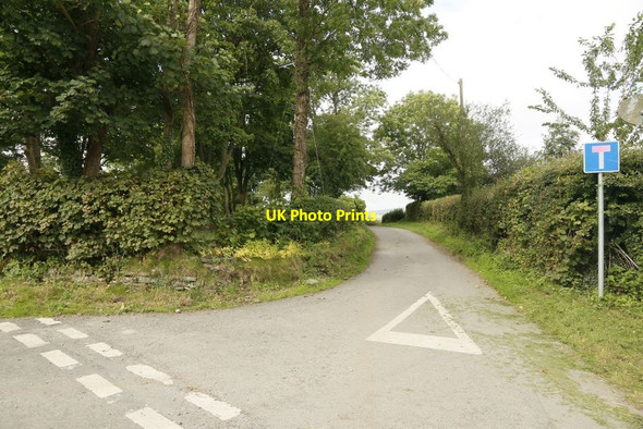 Photo 6"x4" Road to Argoed Llandeilo Graban c2015