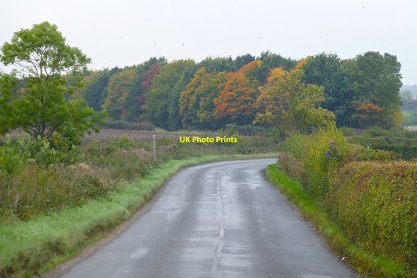 Photo 6"x4" Road east of Moulsoe Moulsoe c2015