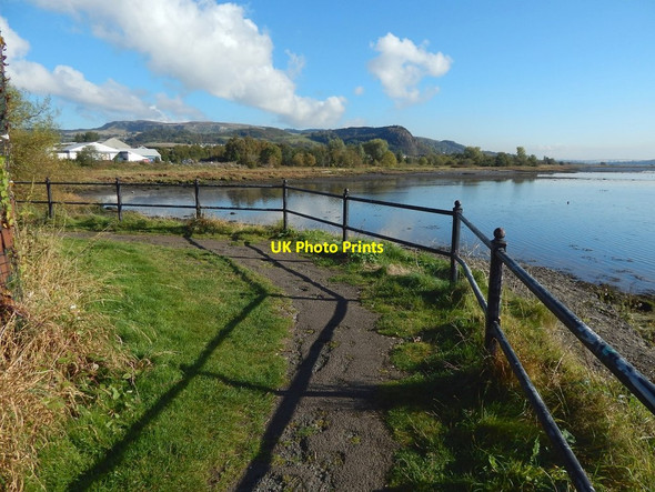 Photo 6"x4" Dumbarton Foreshore Walk Dumbarton c2015 P1