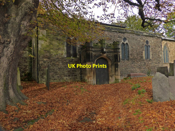 Photo 6"x4" The south porch of St Peter's Church Belgrave\/SK5906 c2015