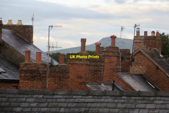 Photo 6"x4" Linney rooftops Ludlow c2015
