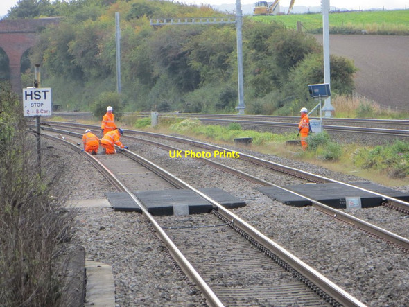 Photo 6"x4" Working on the Line Cholsey c2015