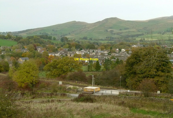 Photo 6"x4" View from Chapel-en-le-Frith station approach Chapel-en-le-Frith c2015