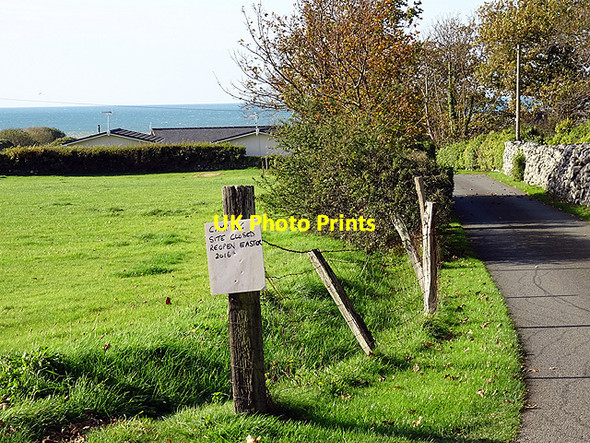 Photo 6"x4" Camping site closed Tal-y-bont\/SH5821 c2015