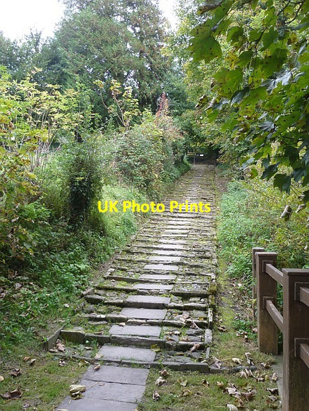 Photo 6"x4" Church Steps, Bratton Bratton\/ST9152 c2015