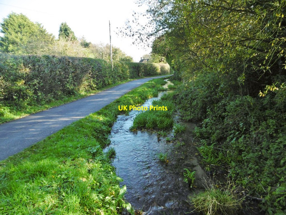 Photo 6"x4" Up Sydling, Sydling Water Up Sydling c2015