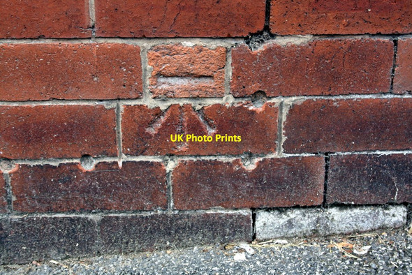 Photo 6"x4" Benchmark on #2 Argie Terrace Burley\/SE2734 c2015