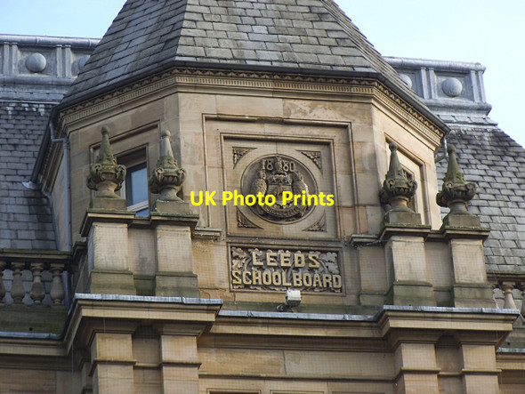 Photo 6"x4" Former Leeds School Board building - detail Leeds\/SE3034 c2015