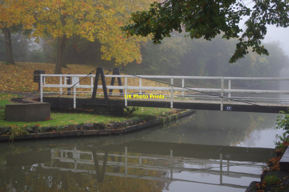 Photo 6"x4" Saltway Footbridge No 17, Droitwich Barge Canal Droitwich c2015