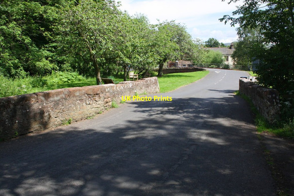 Photo 6"x4" Bridge taking Brookside over Lowgill Beck Warcop c2015