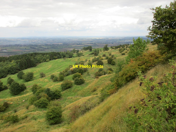 Photo 6"x4" The view from Bredon Hill Great Comberton c2015