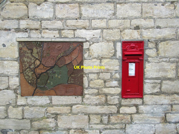 Photo 6"x4" Map and Postbox - Selsley Stroud\/SO8405 c2015