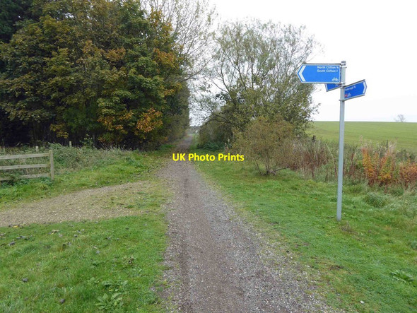 Photo 6"x4" Turn left for North or South Clifton North Clifton c2015