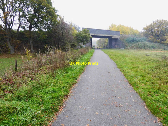 Photo 6"x4" Carr Lane bridge ahead Doddington\/SK9070 c2015
