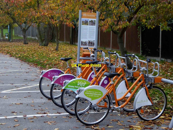Photo 6"x4" Bike hire site Skellingthorpe Skellingthorpe c2015