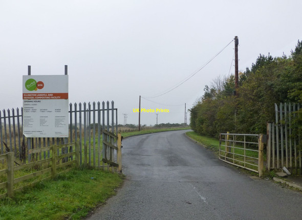 Photo 6"x4" Access to Sita Waste Management Ashington Ashington\/NZ2787 c2015