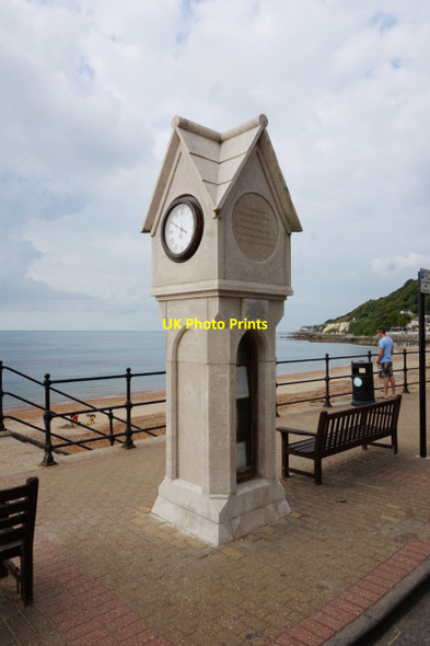 Photo 6"x4" The Clock Tower on the Esplanade, Ventnor Ventnor c2015