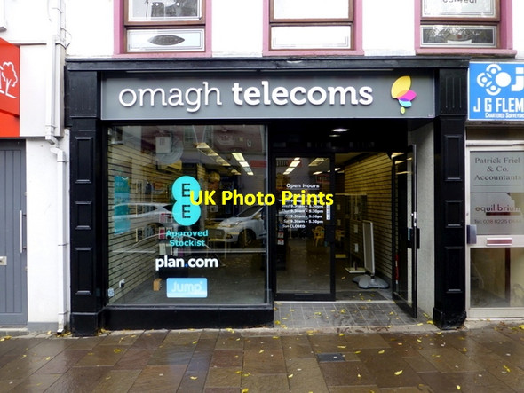 Photo 6"x4" Omagh Telecoms Omagh c2015