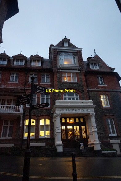 Photo 6"x4" The Valley of  Rocks Hotel, Lynton Lynton c2015